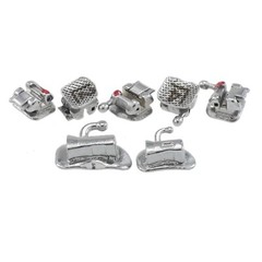 Dental Orthodontic Self Ligating Brackets Metal Ceramic Roth MBT Damon Empower