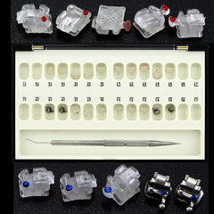Orthodontic Ormco Damon Clear Self Ligating Brackets Ceramic Braces Roth 022 345