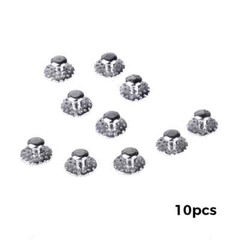 Dental Orthodontic Lingual Buttons Bondable Round Base/Rectangular Button Chains