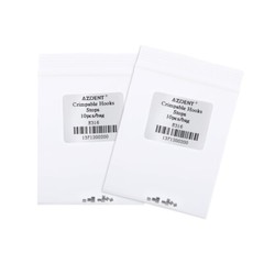 20 Pack AZDENT Dental Orthodontic Crimpable Hook Stops Stainless for Wire Use