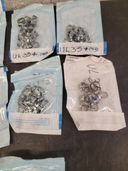 Molar Bands. Dental, Stainless, Various Sizes 300+ Count (Z8)