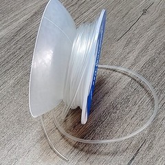 Dental Orthodontic Archwire Sleeve Elastic Protective Tube Wire Bracket Clear 5m