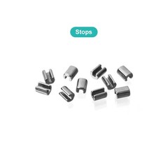 Dental Orthodontic Stainless Steel Crimpable Hooks Stop Short Long Type Wire New