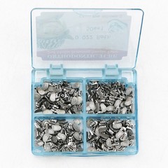 50 Set Dental Orthodontic Buccal Tube 1st 2nd Molar Non-Convertible Roth 018 022