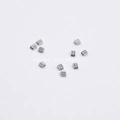 10 Pcs Dental Orthodontic Crimpable Hooks Crimpable Twin Double Tubes