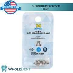 10x Orthodontic Dental Gurin Round Grip Stop Archwire Lock Morelli Anchorage