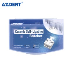 AZDENT Dental Self Ligating Bracket Braces 15 Types Mini Roth/MBT.022 345HK