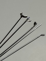 Dental Ortho Ball Retainer J Clasp Wire Oblique Clasps Bars Y-Type Scheu Style