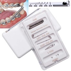 Dental Orthodontic Class II Corrector Fatigue Resistant Device Push Rod 22-38mm