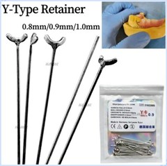 Dental Ball Retainer J Clasp Oblique Clasps Bars 1.0/0.9/0.8mm Y-Type Fit Scheu