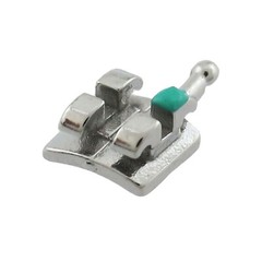 10 sets Dental Orthodontic Brackets Metal Braces MIM Mini Roth 022 345 Hooks 5-5