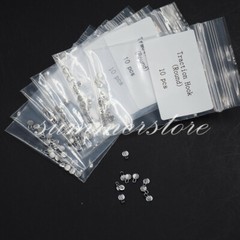 10 Pcs Dental Orthodontic Traction Hook Caplin Hook Round Base Bondable 1 Bag