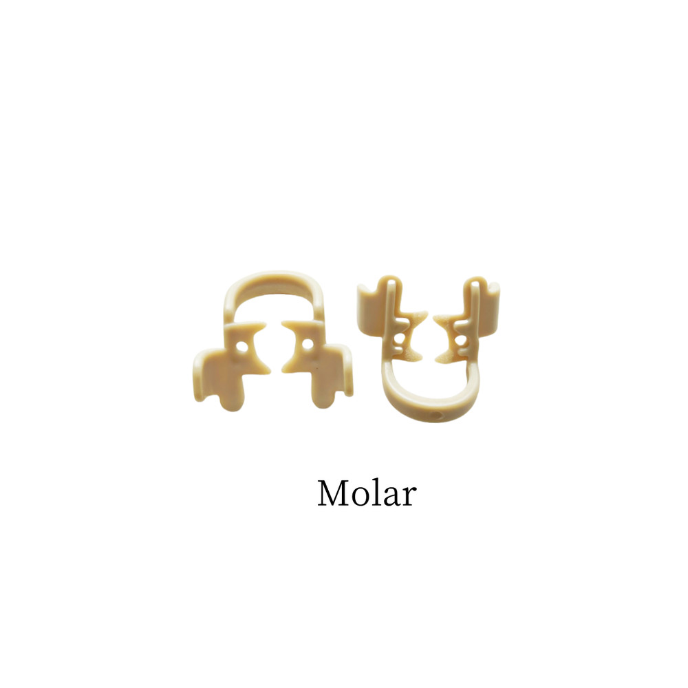 Dental Premolar/Molar Moisture Clip Cotton Roll Holder Clip for Hemostatic Clamp