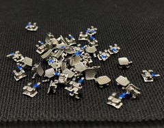 100 Pcs Dental Orthodontic Metal Brackets Mini Roth 022 345 Hooks Braces In Bulk