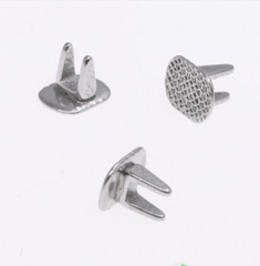 100 Pcs Dental Orthodontics Tongue Tamers Mini Spur Educador Lingual Mesh Base