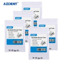 10Pack Dental Ortho 1st Molar Roth 0.022 Buccal Tube Bondable Non-Convertible
