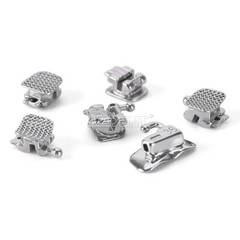 3X Brackets de autoligado pasivo ortodoncia dental Mini MBT .022 Ganchos 345