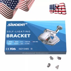 1-10packs USA Dental Braces Roth Orthodontic Self-ligating Brackets 022 345 Hook