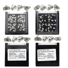 40pcs VENUS Dental Orthodontic Buccal Tubes 1st 2nd Molar Tube Roth MBT 022