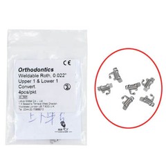10x Dental Orthodontic Weldable Buccal Tube Roth 0.022″ Upper/Lower 1