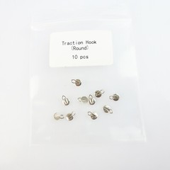 10Pcs/Bag Dental Orthodontic Traction Hook Bondable 3mm Round Type Caplin Hooks