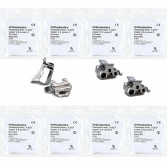 30Packs Dental Orthodontics Weldable Buccal Tubes Roth 0.022” Conv U3 L2 4/pack