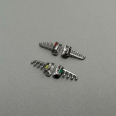 Dental Orthodontic Bondable Tube Molar Roth MBT lst 022 AUX Hole Multifunctional