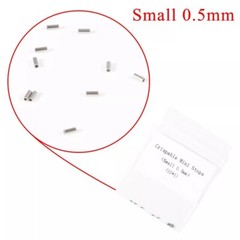 Orthodontic Crimpable Hook Mini Stops Stopper Small Arch Wire 10/Pk
