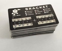 10 Packs Dental Orthodontic Metal Brackets Braces Mini Roth 022 slot 345 Hooks