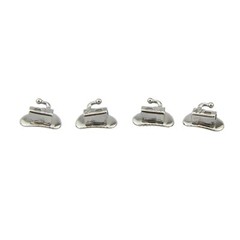 200 Orthodontic Buccal Tube 1st 2nd Molar Tubos Ortodoncia Roth MBT 022 Bondable