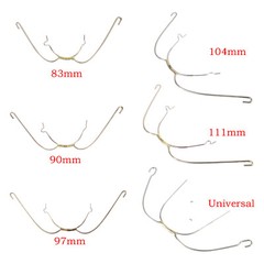 Dental Orthodontic Stainless Steel Extraoral Face Bow With Cuspid Hook Supply