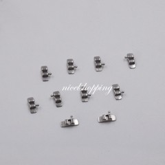 10Packs Dental Orthodontic Lingual Sheath Accessory with Left Hook 10Pcs/pack SS