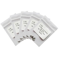 Orthodontic Buccal Tubes (4pcs) Roth .022″ Slot with Larger Holes, for 1st Molar