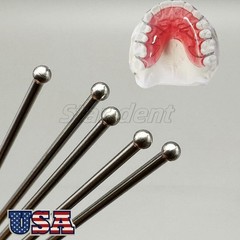 10pcs Dental Ball Retainer J Clasp Oblique Clasps Bars Ball-Type Scheu Style USA