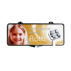 10Sets Dental MIM Orthodontic Brackets Buccal Tubes Mini Roth 022 345 Hooks 6-6