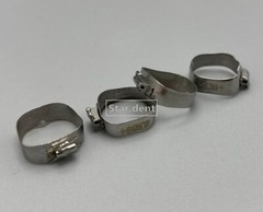 Dental Orthodontic 1st Molar Bands Buccal Tubes Roth 018 U1/L1 Size #29-44+ Band