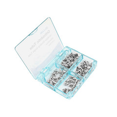 Dental Orthodontic Buccal Tube 1st 2nd Molar Tube 018 022 Roth MBT (20sets=80pcs