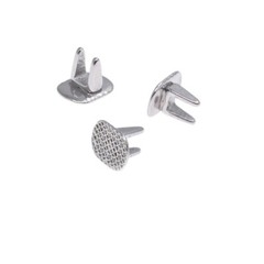 100 Pcs Dental Orthodontics Tongue Tamers Mini Spur Educador Lingual Mesh Base