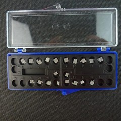 40x Dental Orthodontic Ceramic Brackets clear Braces Roth/MBT 022 Hooks 3-4-5