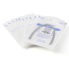 AZDENT Dental Orthodontic Bracket Brace Roth/ Super Elastic Niti Arch Wire Round