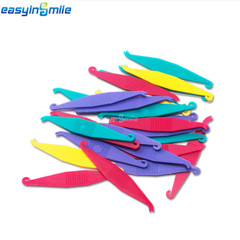 100Pcs Dental Orthodontic Braces Elastic Placer Brackets Rubber Bands 6MM Ortho