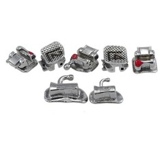 Self Ligating Damon Q Brackets Ceramic Metal Orthodontic Braces Roth MBT 022 345