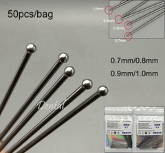 50pcs Dental Ortho Ball Retainer Clasps Tooth Hold Position Appliance Dentaurum