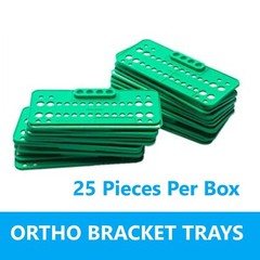 Dental Ortho Bracket Trays 25 pcs Ortho Bracket Trays – Choose Colors