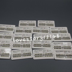 10 Packs Separable Metal Dental Orthodontic Brackets Mini/Standard 018/022 Slot