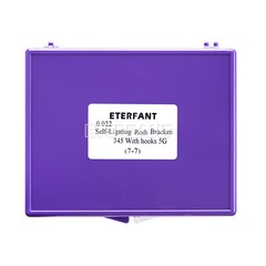ETERFANT Dental Orthodontic Self-Ligating Bracket Braces Roth 022 345Hooks+Tool