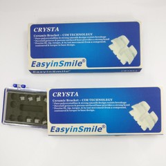 10packs Dental Orthodontic Ceramic Bracket Clear Braces Roth 345 with Hook 022
