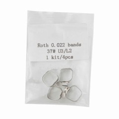 1 Pack Dental Orthodontic Prewelded Bands Roth 022 U3/L2 1st Molar #29-#43+