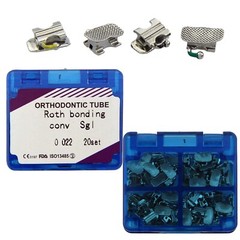 Dental Buccal Tubes Convertible 1st Molar Tubos de Ortodoncia Roth 022 Bondable