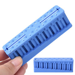 Endo Measuring Block Holder Stand Dental File Ruler Endodontic Supply Plastic